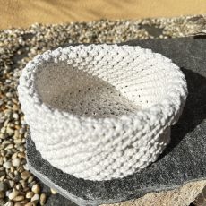 macramé panier